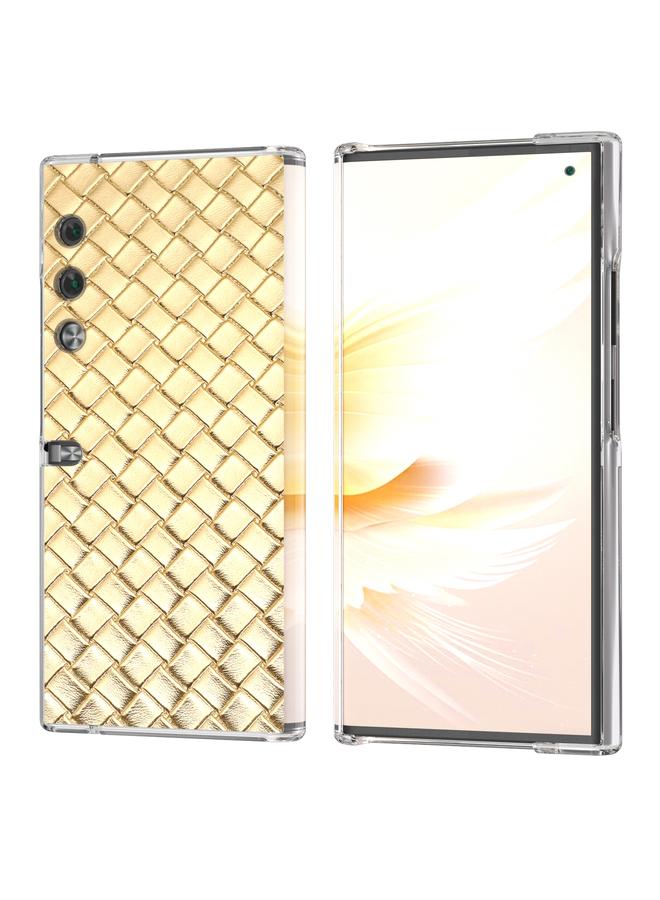 اس-توب جراب هاتف Honor V محفظة منسوجة بإطار شفاف من مادة البولي يوريثان - Image 1