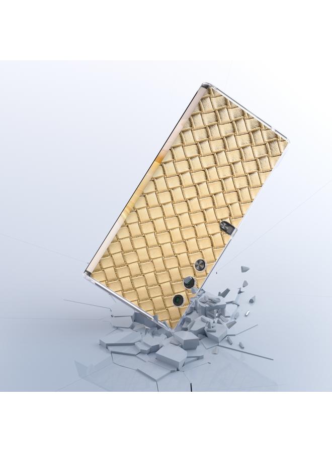 اس-توب جراب هاتف Honor V محفظة منسوجة بإطار شفاف من مادة البولي يوريثان - Image 5