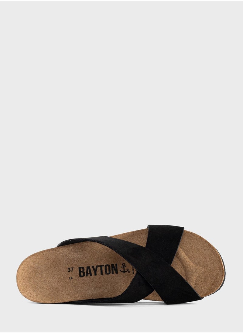BAYTON Marta Multi Strap Wedge Sandals  - Image 5