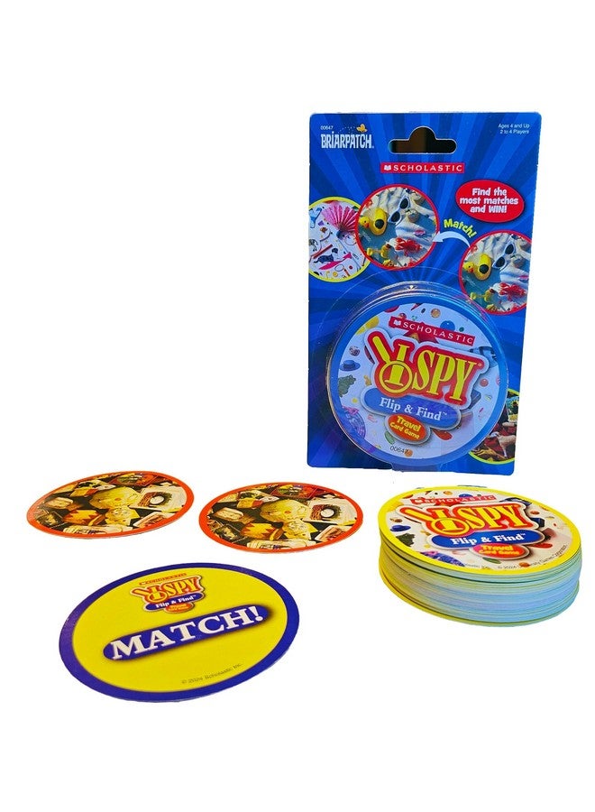 Briarpatch, I SPY Flip & Find Travel Card Game, Based On Search and Find Books, Preschool Learning for Kids - Image 1