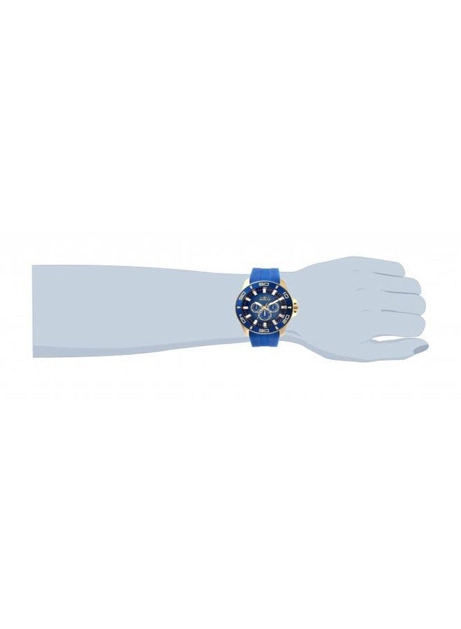 Invicta Mens Pro Diver Quartz Watch, Blue, 28002, Blue, Diver - Image 4