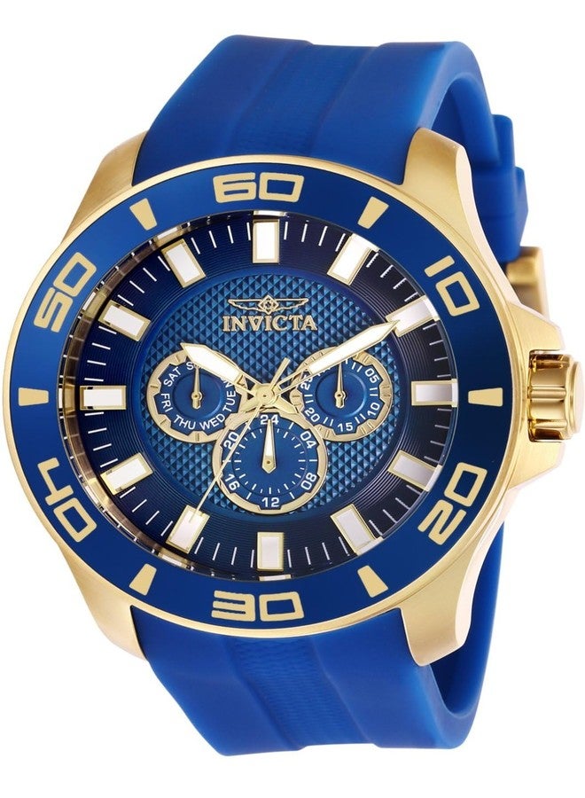 Invicta Mens Pro Diver Quartz Watch, Blue, 28002, Blue, Diver - Image 1