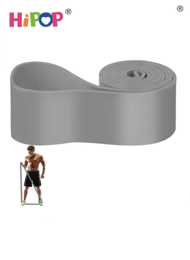 HIPOP 230-280 Lbs Resistance Band,Pull Up Assistance Band for Legs,Working Out,Muscle Training,Yoga,Shape Body,Men Women (Grey) - Image 1