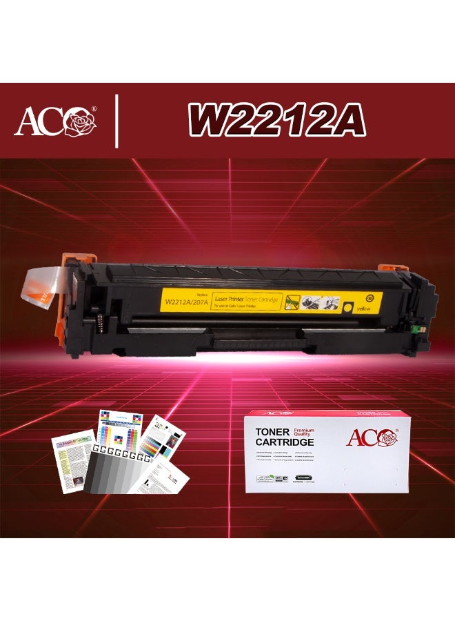 ACO M283fdw 207A W2212A Toner Cartridge With Chip Compatible For HP Color LaserJet Pro M255dw MFP M282nw M283fdn Printer - Image 1