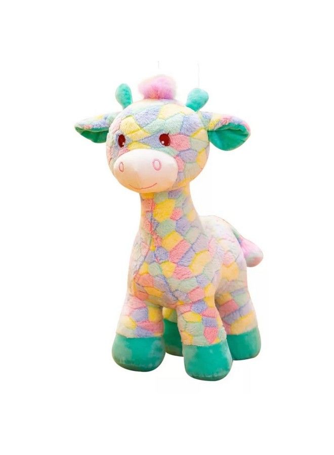 SCOOBA دبدوب زرافة قوس قزح الجميل 30 سم ارتفاع - Image 3