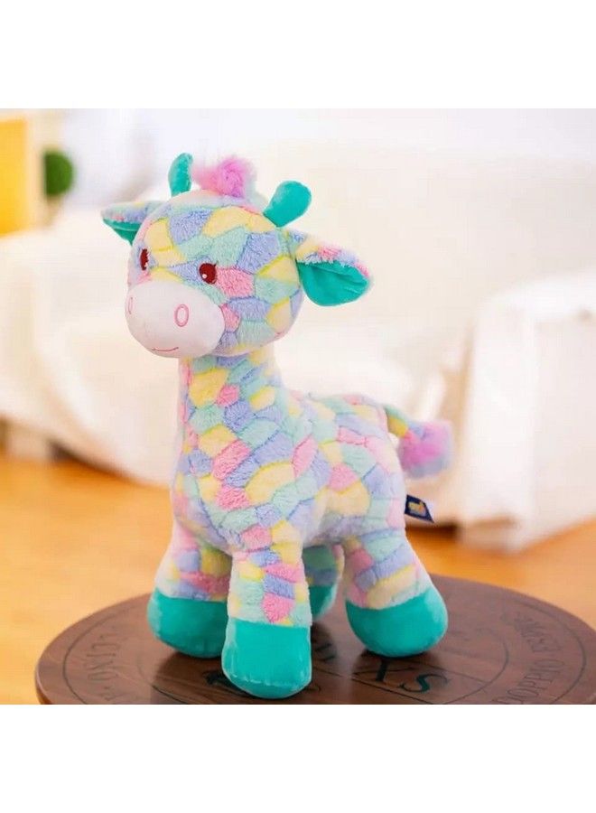 SCOOBA دبدوب زرافة قوس قزح الجميل 30 سم ارتفاع - Image 4