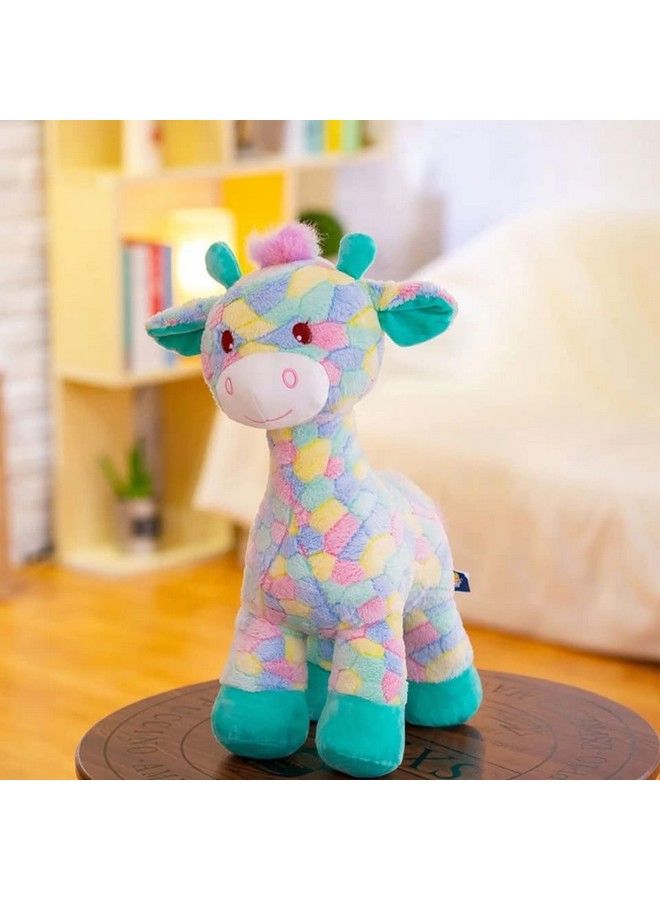 SCOOBA دبدوب زرافة قوس قزح الجميل 30 سم ارتفاع - Image 2