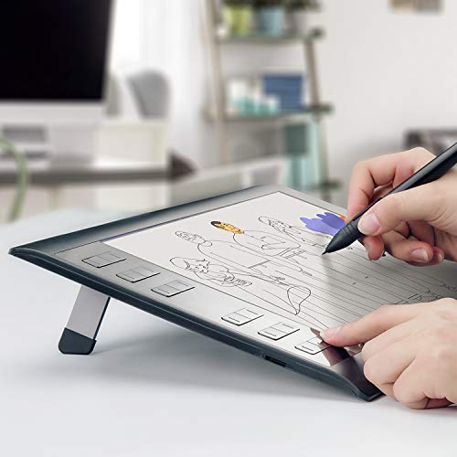 DailyObjects Osgo Adjustable Folding Laptop/Tablet Stand, Ideal Tilt for Drawing/Writing/Viewing, Aluminum Finish, Suitable for Table/Desk/Bed (Silver, Tabletop) - Image 3