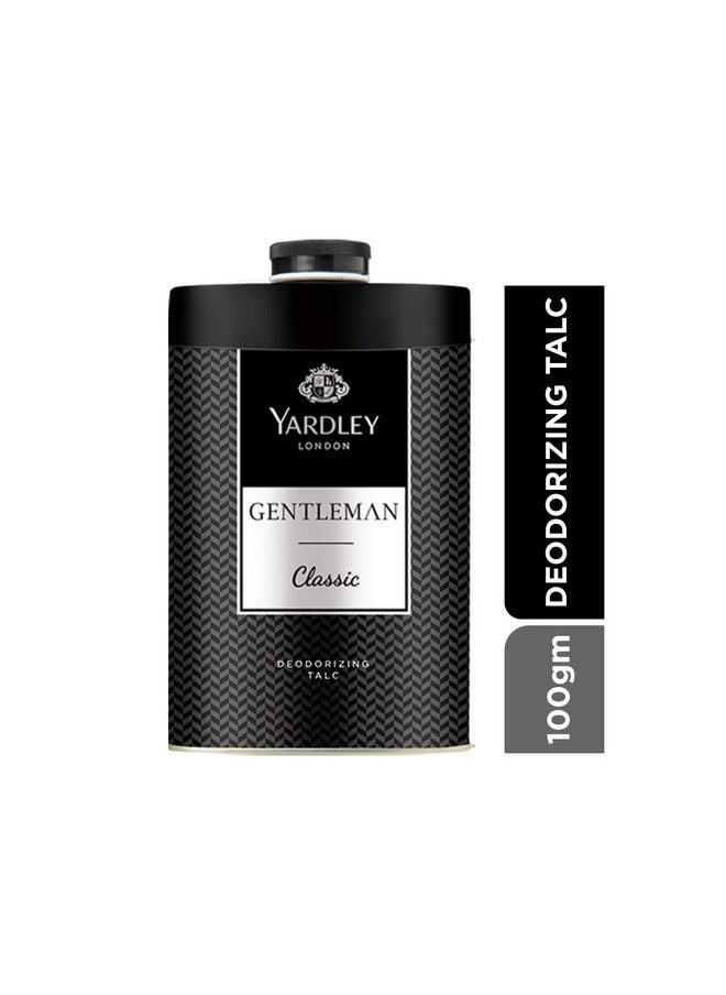 Yardley Yardley London Gentleman Deodorising Talc Talcum Powder for Men 100Gm  - Image 2