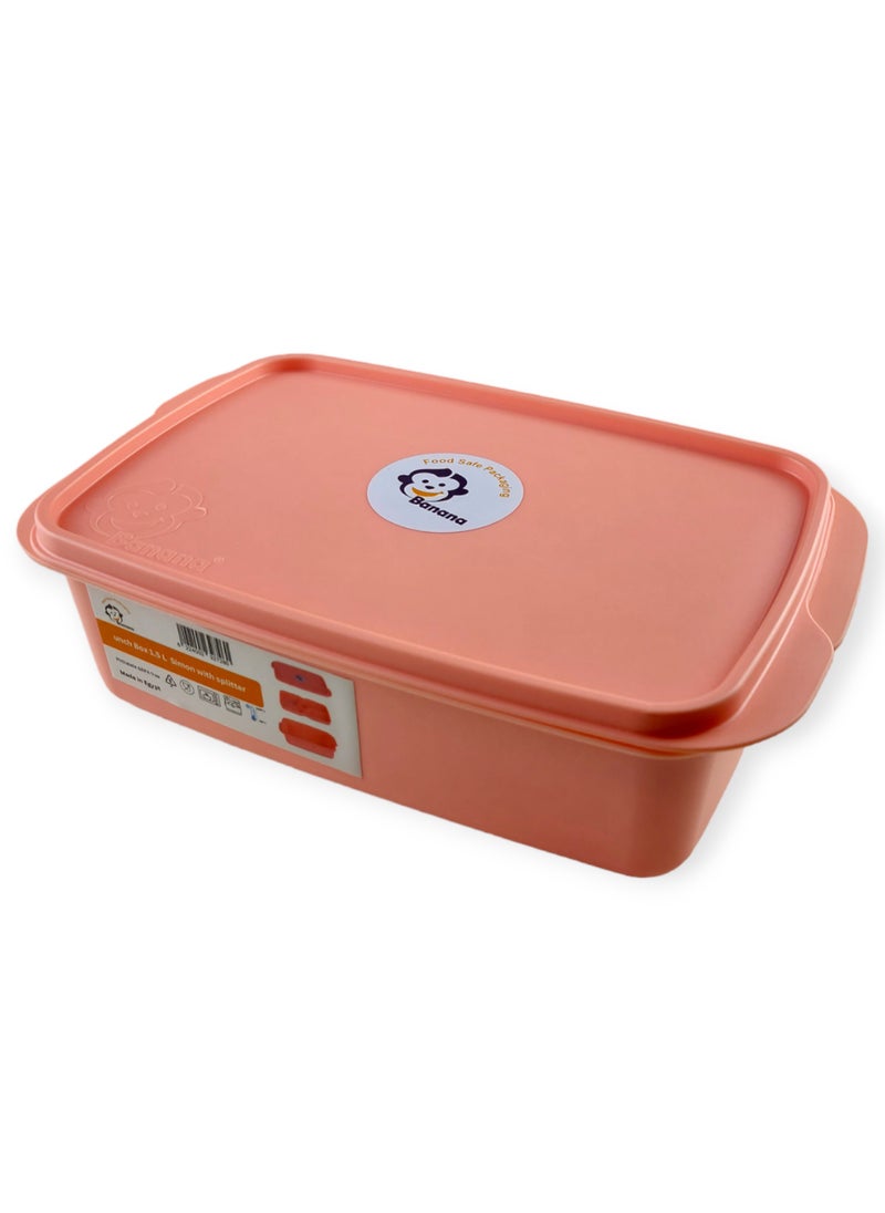 Banana Banana Lunch Box 1.5L with splitter  - Image 5