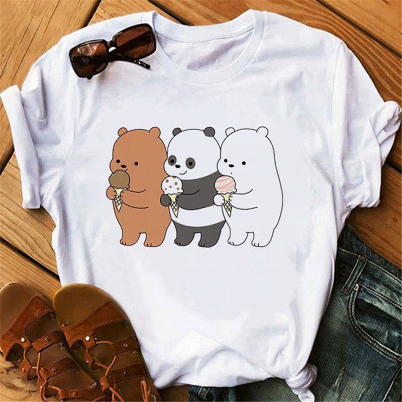 [Pictures can be ordered *] [cross-border] women's short-sleeved T-shirt - Image 4