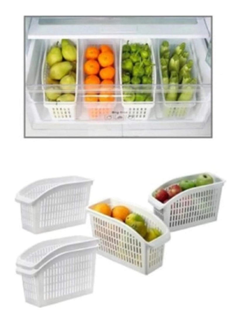 Bukela fridge organizer bins stackable drawers fruit storage containers for fridge deli drawer for refrigerator - Image 2