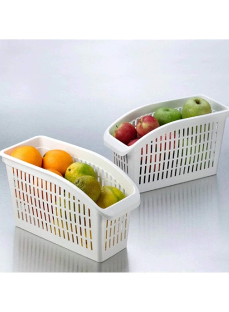 Bukela fridge organizer bins stackable drawers fruit storage containers for fridge deli drawer for refrigerator - Image 3