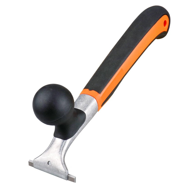 Quini Premium Ergonomic Carbide Scraper Tool,2.5-inch,Heavy-Duty Paint Scraper, Wood and Floor Scraper for Removing Varnish, Glue, Rust, Paint, Resin, Dry Glaze, Stains, Putty, and Scratches - Image 1