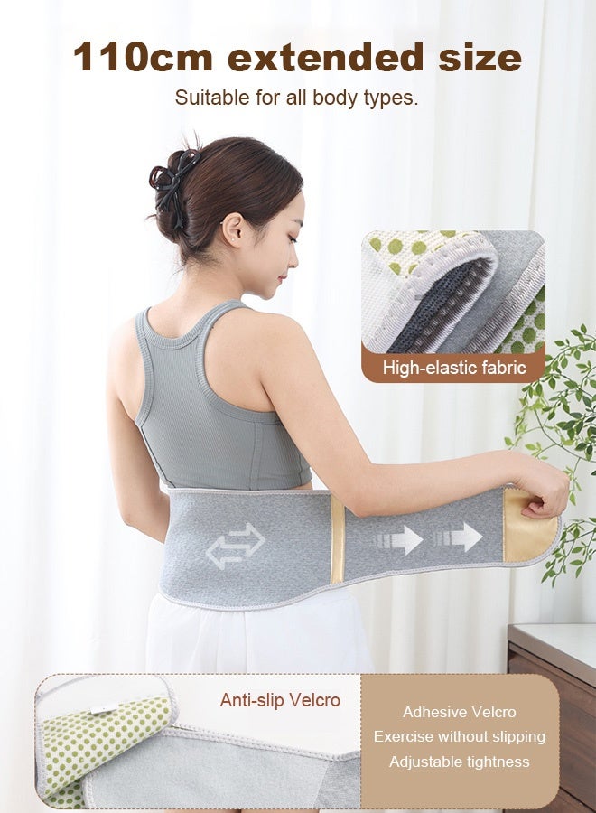 Heating Pad for Back, Lumbar Massager, Heated Waist Belt Wrap, Cordless Heating Pad Back BraceCordless Portable - Image 4