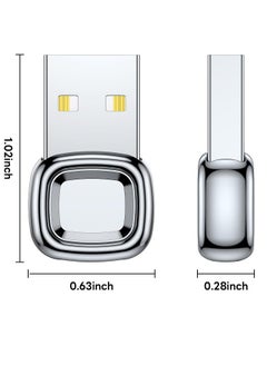 Excefore 2 Pcs USB To C Adapter, C To USB Adapter, Converter For Apple Watch Ultra iWatch 7 8 9,iPhone 14 13 12 11 15 Plus Pro Max, AirPods, iPad Air,Samsung Galaxy S23 S22, Silver  - Image 4