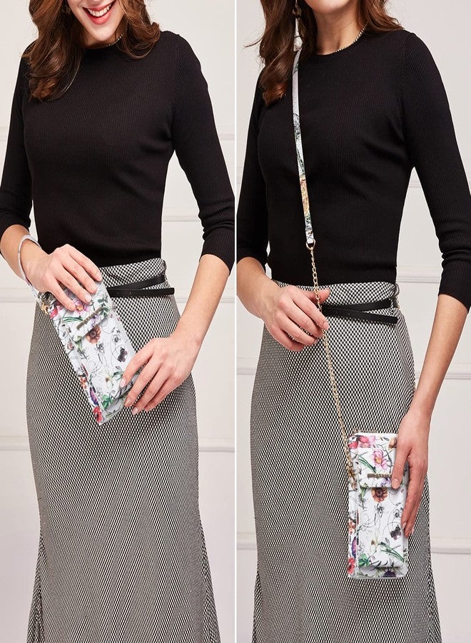 داسين حقيبة كروسبودي داسين، محفظة هاتف، حقيبة يد نسائية، حقيبة كتف، محفظة بطاقات ائتمان، محفظة معصم متعددة الجيوب - Image 2