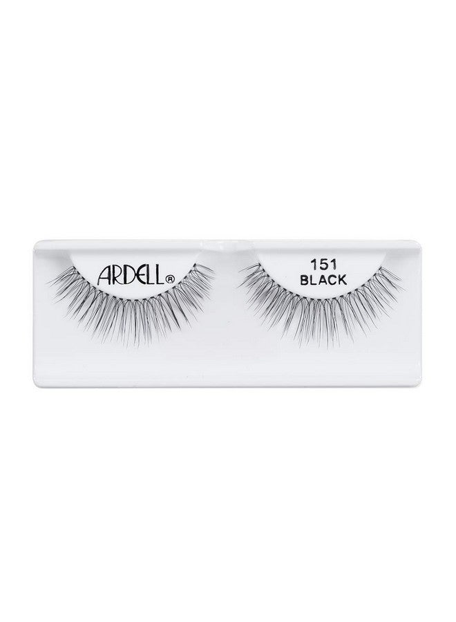 ARDELL Ardell Soft Touch Lashes - Natural-Looking, Tapered Tip False Eyelashes, Full Volume, Easy Application, 151 Black (4 Pack) - Image 2