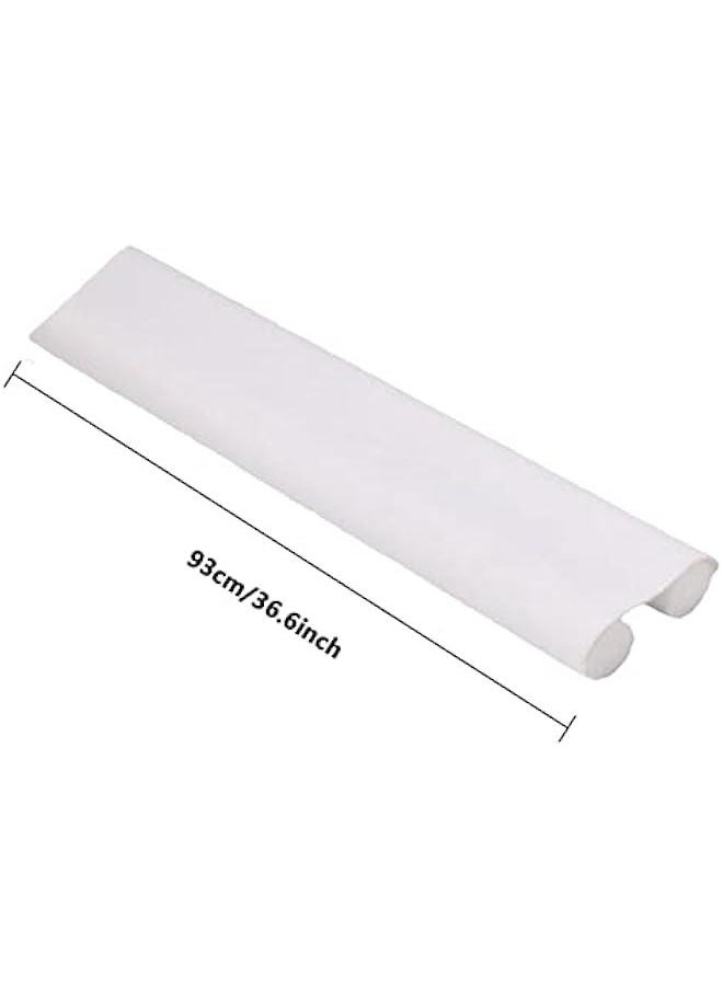 Generic - Door Draft Stopper,36.6inch Draft Stopper for Bottom of Door,Under Door Draft Blocker,Energy Saving Door Weather Stripping Reduce Noise Window Breeze Blocker Door Sweeps,Washable Weather Noise Block - Image 1