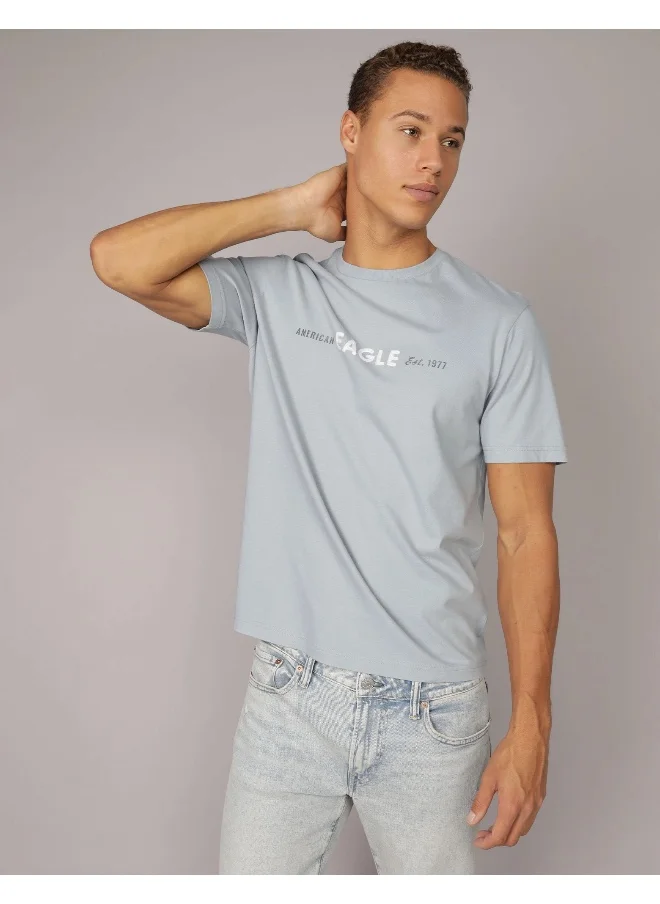 American Eagle AE Elevated Logo Graphic T-Shirt