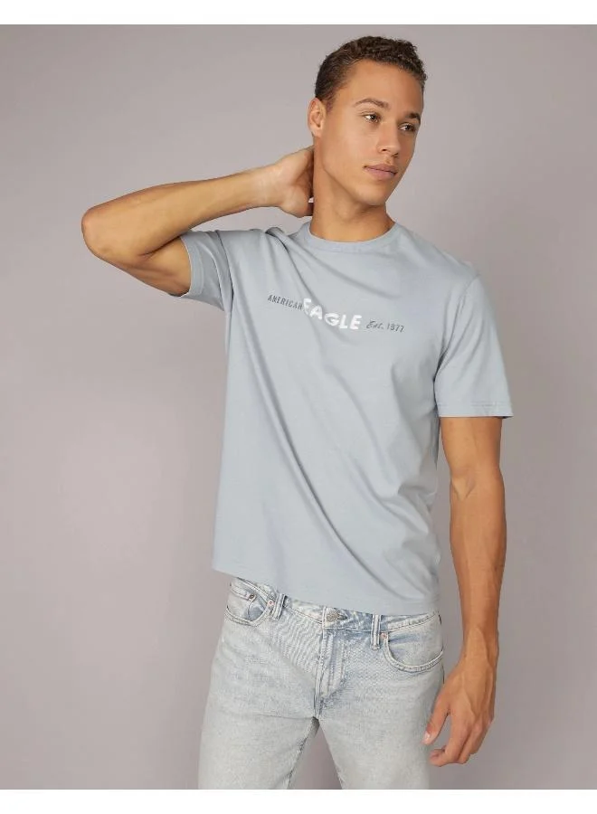 American Eagle AE Elevated Logo Graphic T-Shirt