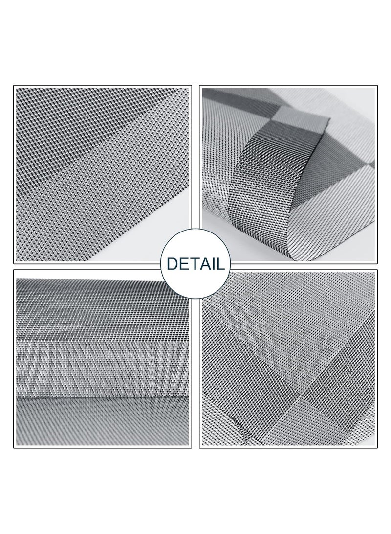 أنمي 6 قطع مقاومة للحرارة ومضادة لانزلاق البقع قابلة للغسيل، سهلة تنظيف العشاءفضيات 45×30 سم - Image 3