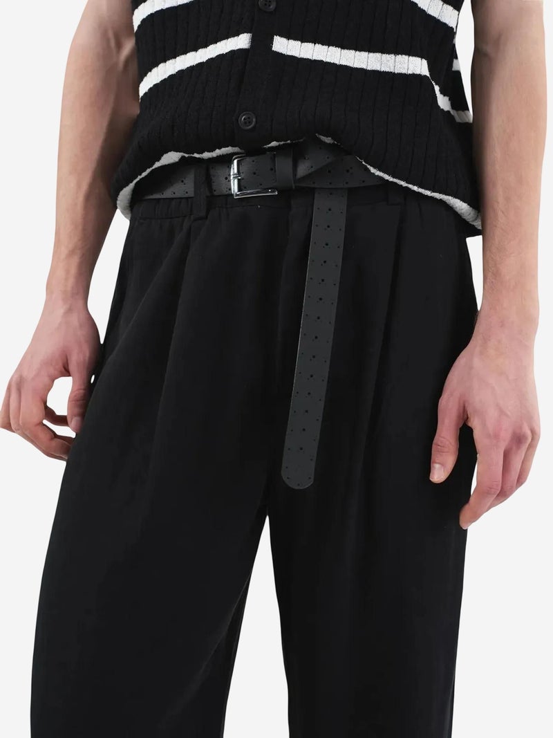 GIESTO Wide Leg Pleated Trousers - Image 3