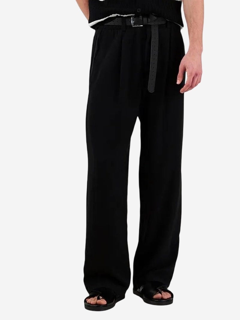 GIESTO Wide Leg Pleated Trousers - Image 1