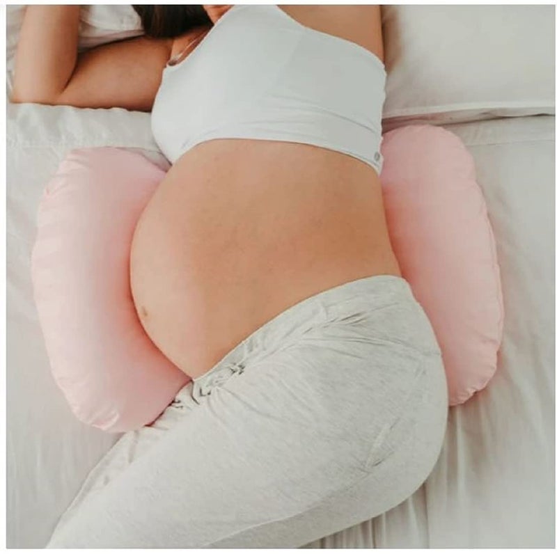 ATOOTFUSION ATOOTFUSION Ultra Soft Butterfly Shaped PillowBody PillowMaternity Pillow Butterfly Maternity Pillow Pink  - Image 3