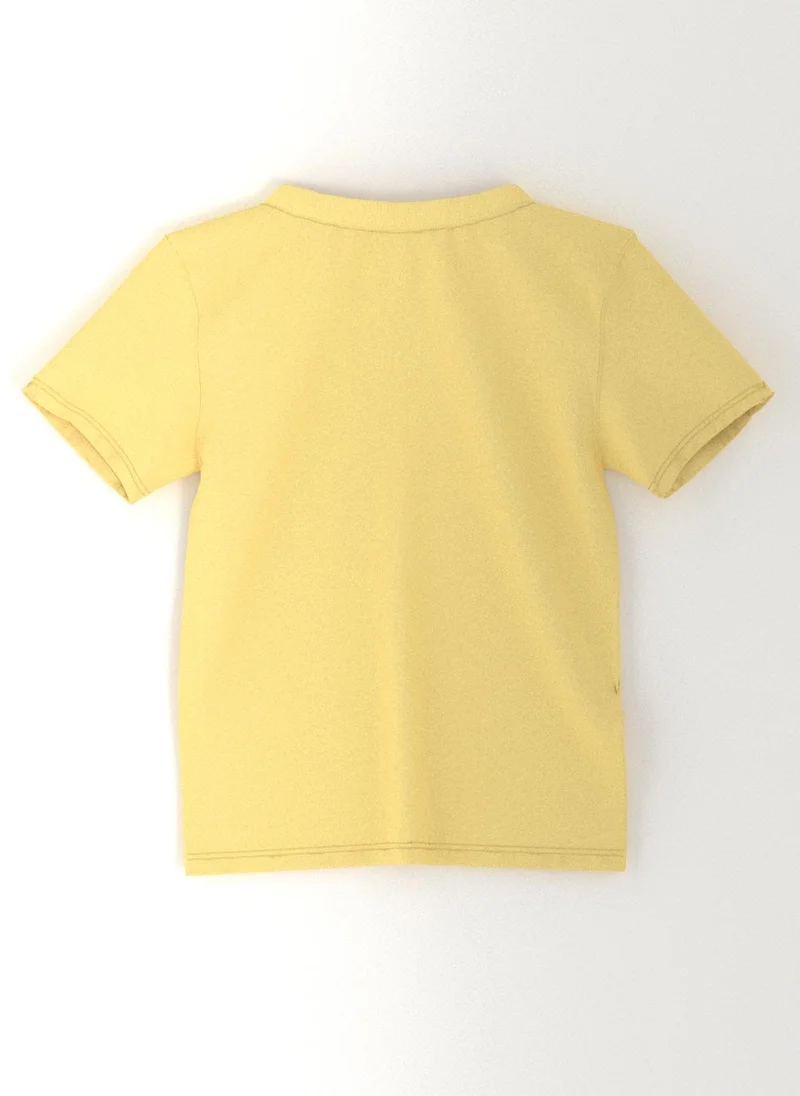 Nautinati Nautinati Boys' Cotton Beach Graphic Printed Half Sleeve T-shirt