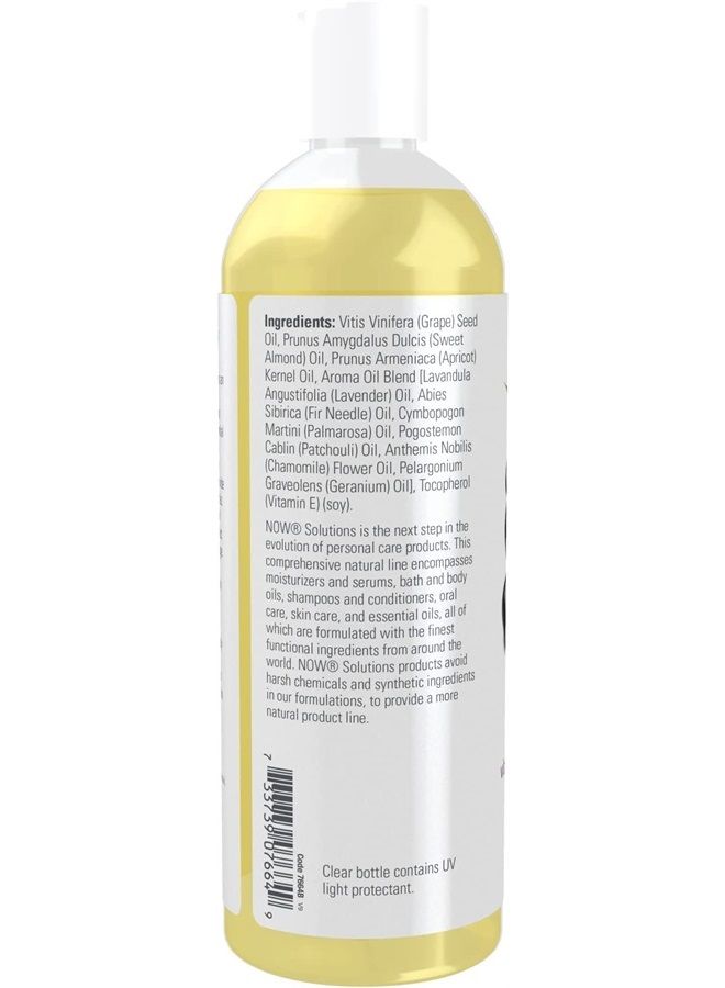 now الحلول، زيت التدليك المريح، مزيج غني بالفيتامينات، مهدئ ومغذي، 16 أونصة - Image 3