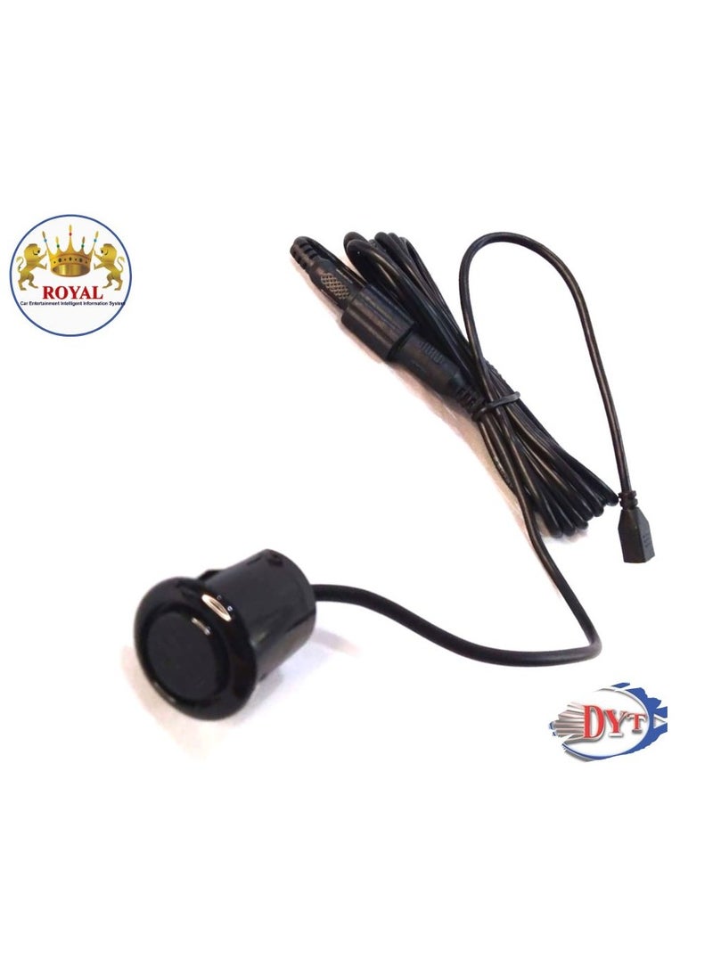 Royal WINCA/ROYAL Car Parking Sensor 4 Sensors Auto Reverse Assistance Backup Radar Detector System BLACK Color Digital Display Double-sided tapes 12v power cable Control Box (Black)  - Image 4
