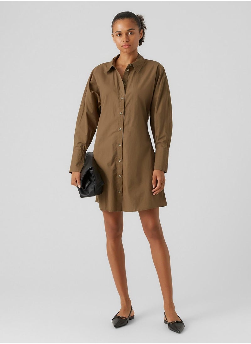 VERO MODA - Button Down Shirt Dress - Image 1