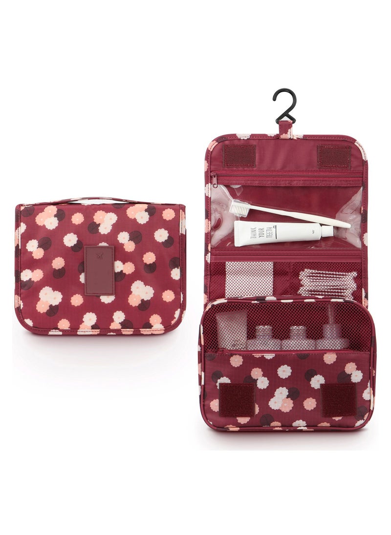Cool Baby COOLBABY Hanging Toiletry Bag - Large Cosmetic Makeup Travel Organizer For Men & Women With Sturdy Hook  - Image 1