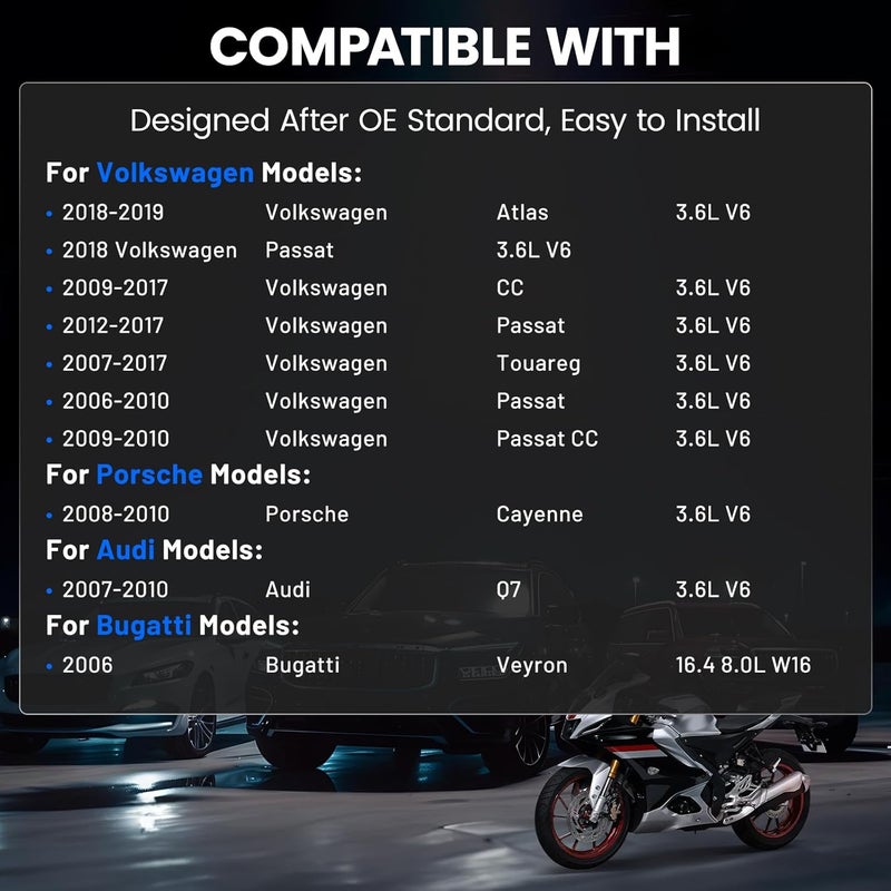 SYKRSS شمعات الإشعال بلاتين إيريديوم SYKRSS 1961 عبوة 6 لسيارات فولكس فاجن، أودي، وبورش - Image 4