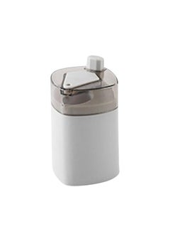 Thoraya Toothpick Holder Plastic Automatic Pop Up Toothpick Dispenser Container for Kitchen Dining Room Restaurant Gray  - Image 1