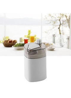 Thoraya Toothpick Holder Plastic Automatic Pop Up Toothpick Dispenser Container for Kitchen Dining Room Restaurant Gray  - Image 5