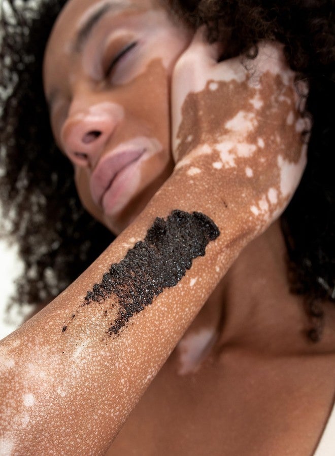 UpCircle Exfoliating Coffee Body Scrub with Peppermint 220ml - Sea Salt, Eucalyptus + Coconut Oil - Exfoliates Your Skin + Improves Circulation - Natural, Vegan Exfoliator For Soft, Smooth Skin - Image 4