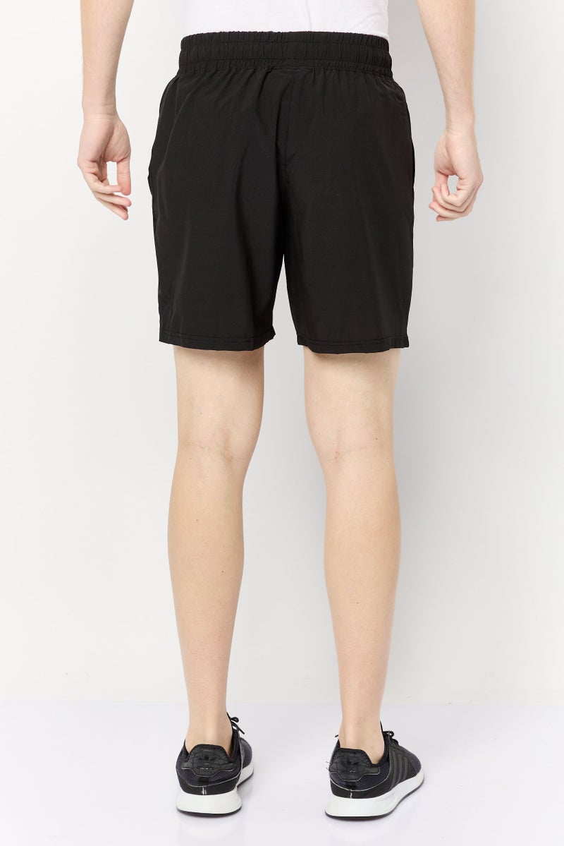 Athletex Men Sportswear Fit 2 Pcs Training Shorts, Black - Image 2