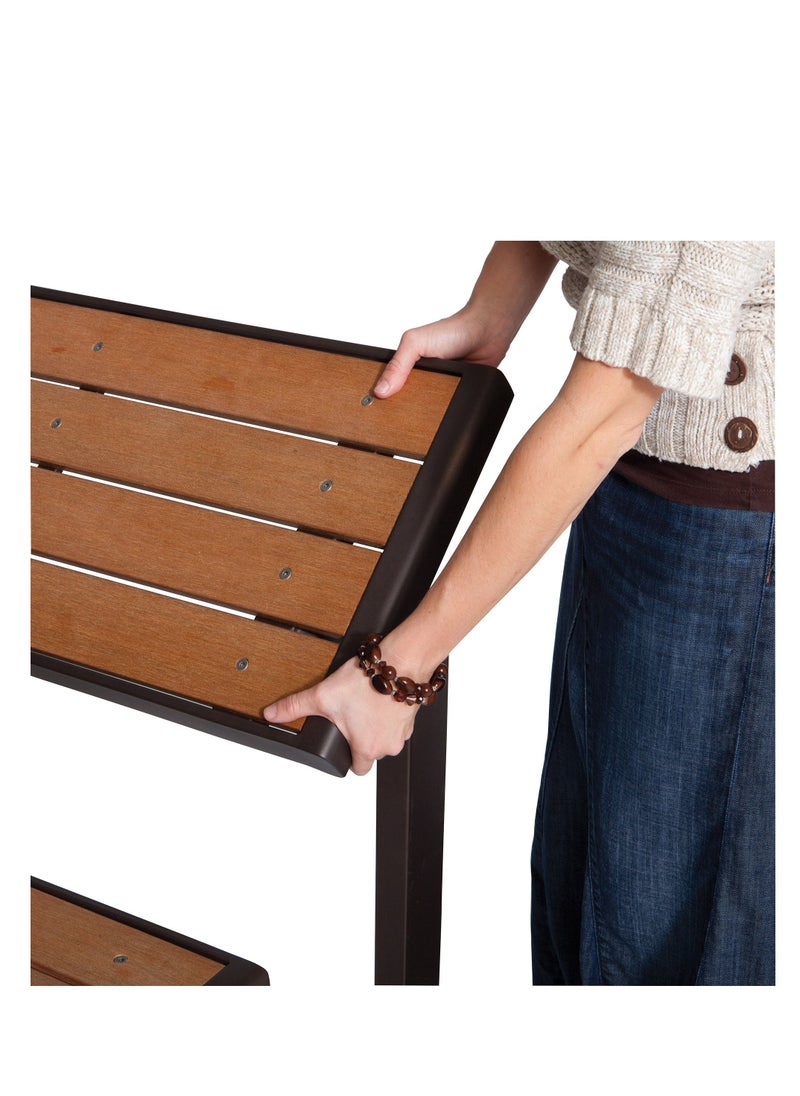 Lifetime - Lifetime, Convertible Bench, 55.5", 2 year limited warranty, Colour Light Brown - Image 1