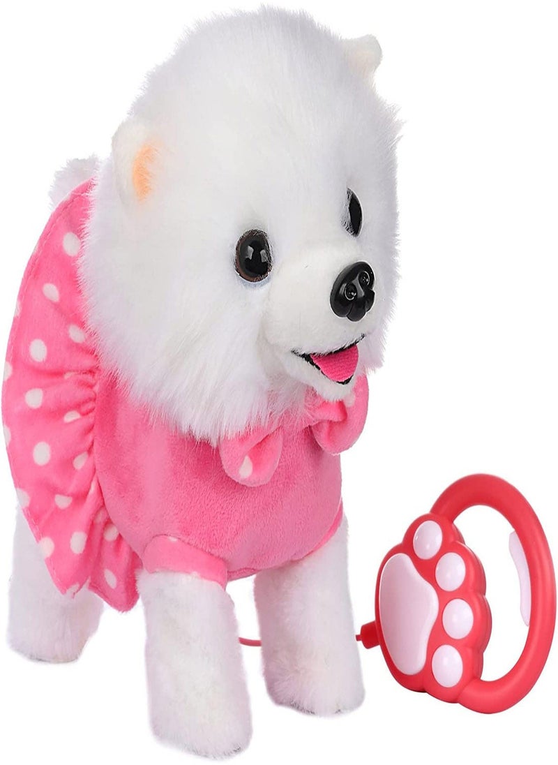 Generic - Electronic Plush Dog Toy, Singing Walking and Barking, Interactive Puppy Dog with Remote Control Leash for Kids Toddler Gifts Birthday Girls Boys, Fun Interactive Toys Electronic Pets Puppy - Image 1