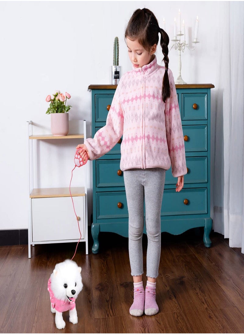 Generic - Electronic Plush Dog Toy, Singing Walking and Barking, Interactive Puppy Dog with Remote Control Leash for Kids Toddler Gifts Birthday Girls Boys, Fun Interactive Toys Electronic Pets Puppy - Image 1
