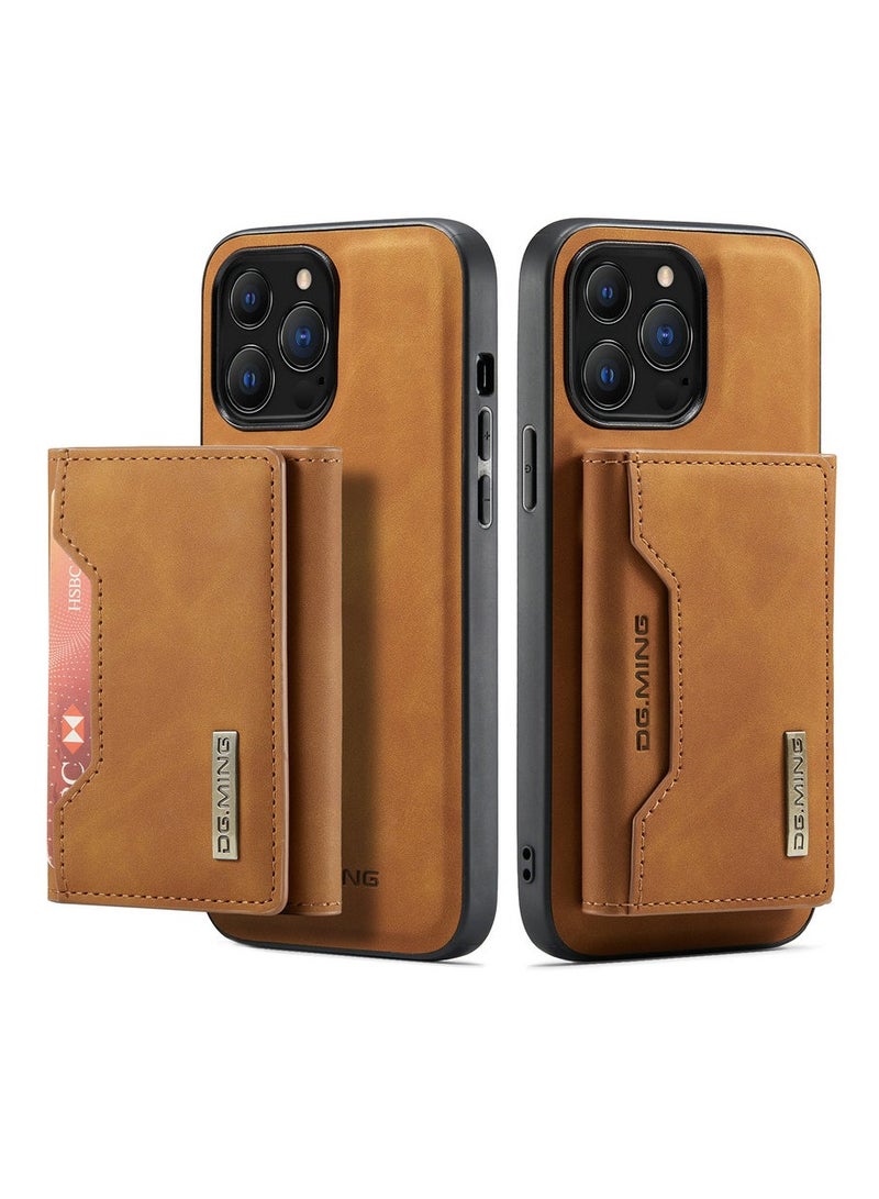 iPhone 15 Plus protection case, back cover with detachable magnetic ID card wallet, shockproof case, made of thermoplastic polyurethane  - Image 2
