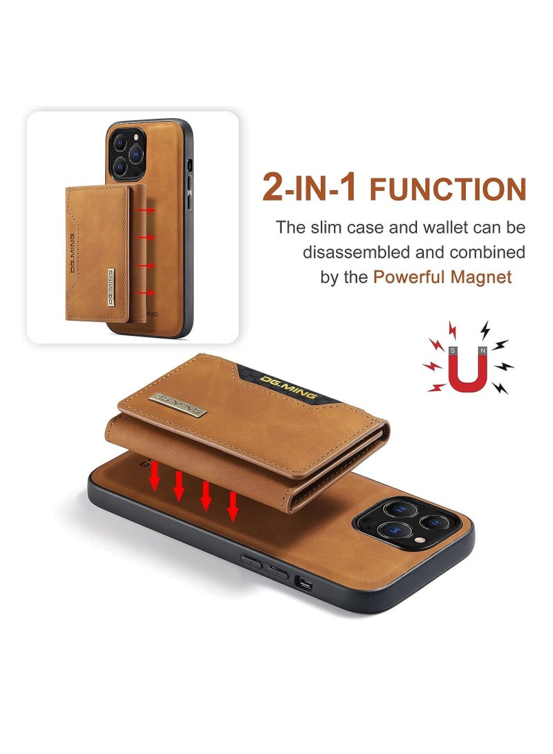 iPhone 15 Plus protection case, back cover with detachable magnetic ID card wallet, shockproof case, made of thermoplastic polyurethane  - Image 3