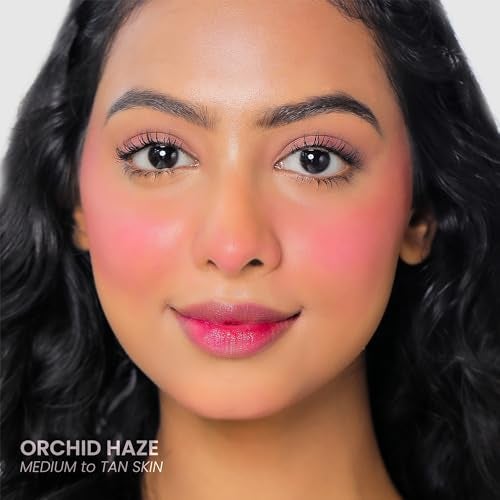 LAMIOR Bouncy Jelly Lip & Cheek Stain - Orchid Haze | 90% Natural, Hydrating, Buildable Color | Skincare-Powered, Vegan, Cruelty-Free, Non-Comedogenic & Long-Lasting - Image 4