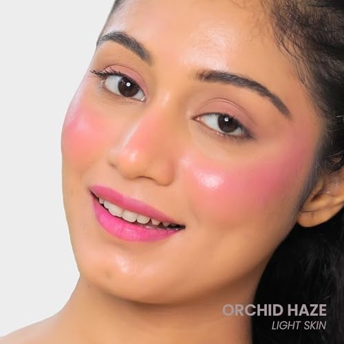 LAMIOR Bouncy Jelly Lip & Cheek Stain - Orchid Haze | 90% Natural, Hydrating, Buildable Color | Skincare-Powered, Vegan, Cruelty-Free, Non-Comedogenic & Long-Lasting - Image 2