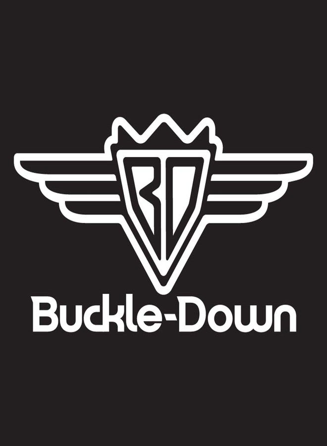Buckle Down Buckle-Down Dog Toy Octagon Flyer Harley Quinn Pose Diamond Icon Black Red - Image 3