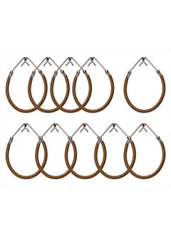 Mini Skater Mini Skater 10Pcs Women Ponytail Hooks Bungee Small Rubber Bands Hair Ties Accessories Elastic Holder Blonde Beige Styling Headbands Tools Claw Thick Hair Clips for Women Brown 