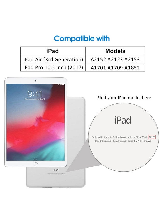 Jetech Screen Protector For Ipad Pro 10.5 Inch And Ipad Air 3 (10.5 Inch 2019 Model) 9H Tempered Glass Film Hd Clear 1 Pack - Image 2