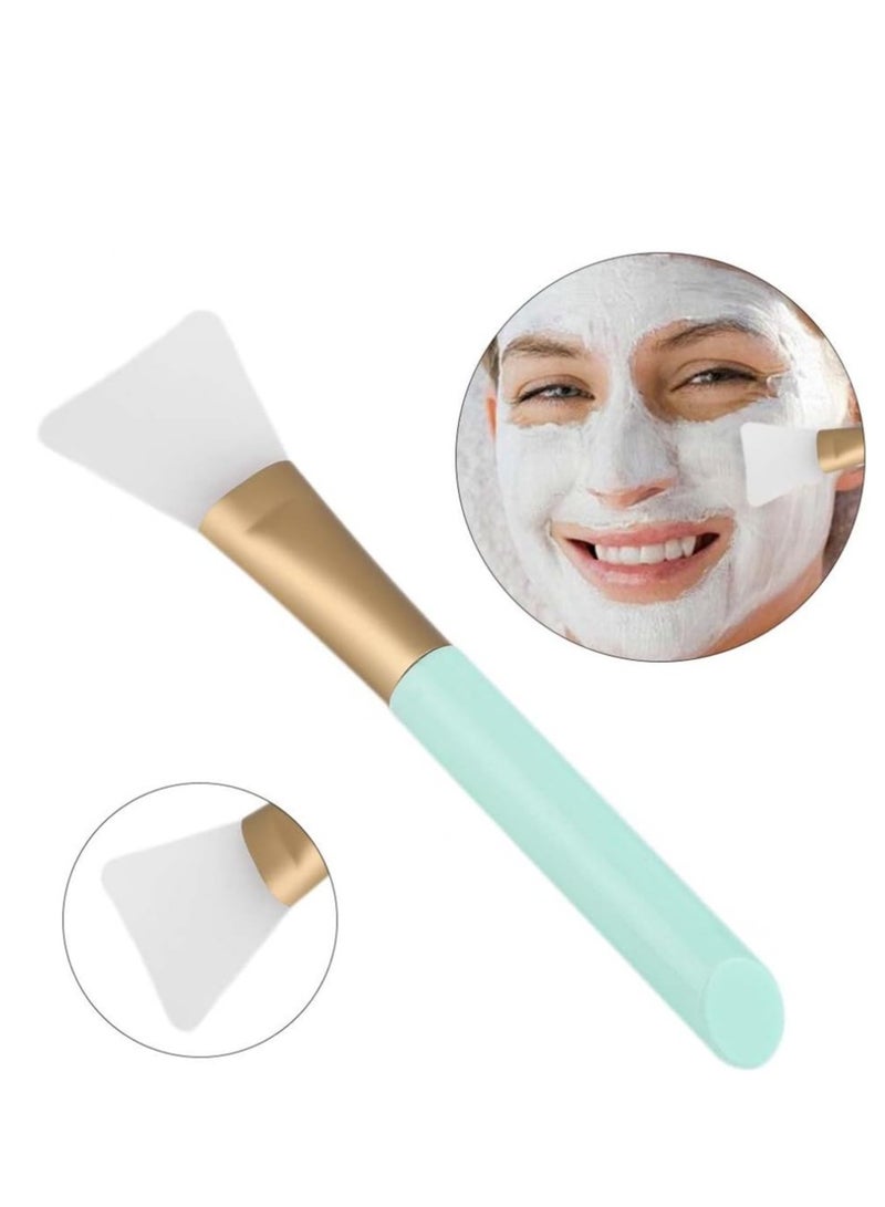 MJZ 2PCS Silicone Face Mask Brush, Mask Beauty Tool Soft Silicone Facial Mud Mask Applicator Brush Hairless Body Lotion And Body Butter Applicator Tools  - Image 3